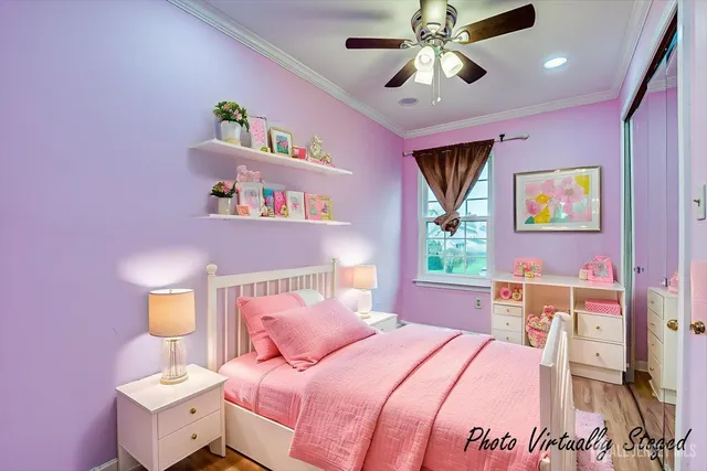 a front view of a house with glass doors