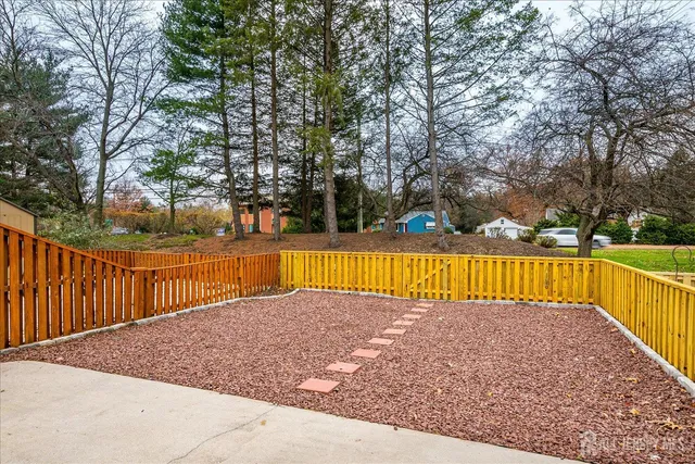 an aerial view of residential houses