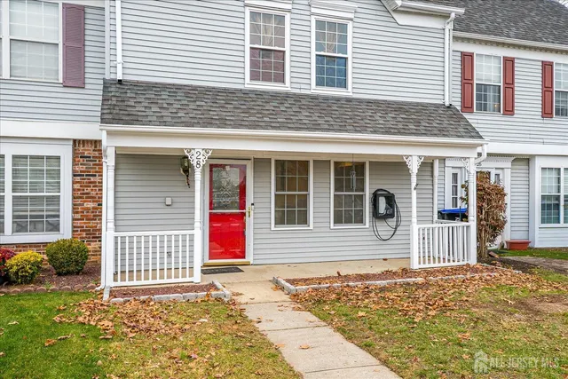 a view of front door