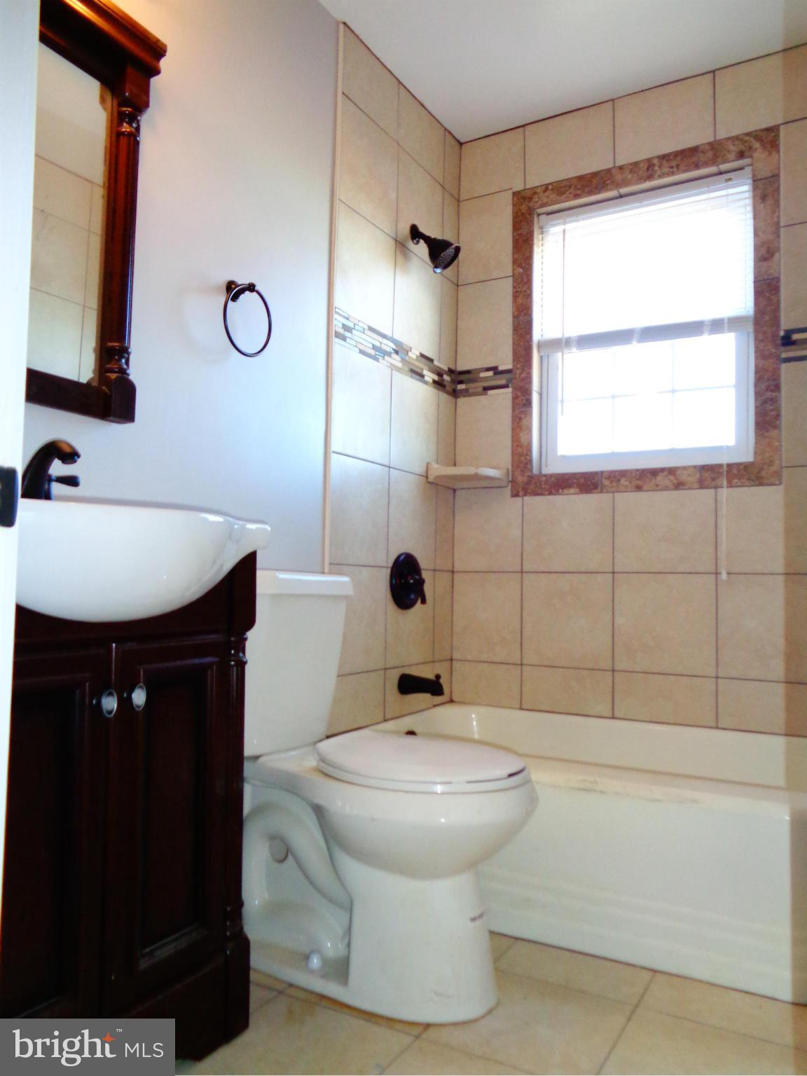 2109 Hawthorne Road Baltimore, MD 21220 - Photo 18 of 28 a bathroom with a sink a toilet and shower