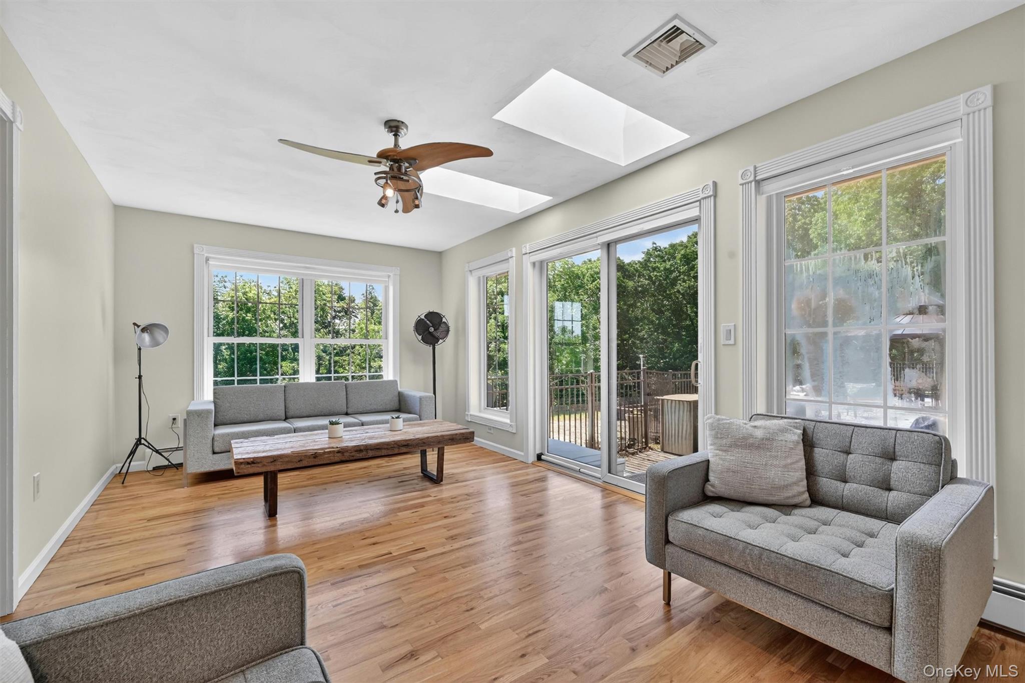 954 Ridgebury Road New Hampton, NY 10958 - Photo 13 of 45 Bright, open, and relaxed, this family room offers a comfortable place to enjoy natural light with a beautiful view of the patio.