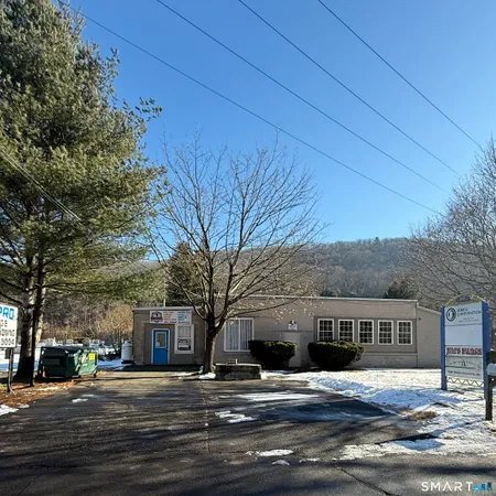 a front view of residential houses