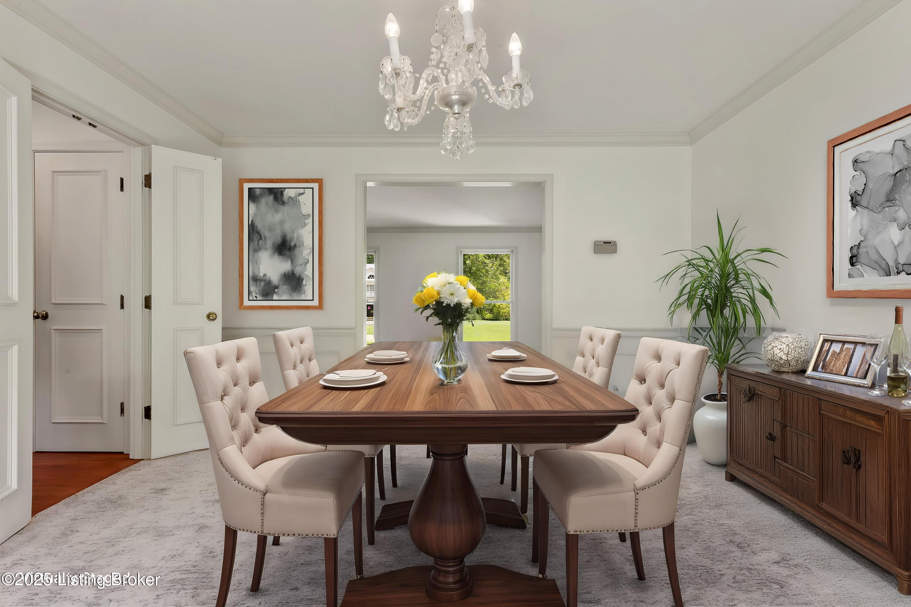 6012 Innes Trace Road Louisville, KY 40222 - Photo 11 of 57 Dining Room staged