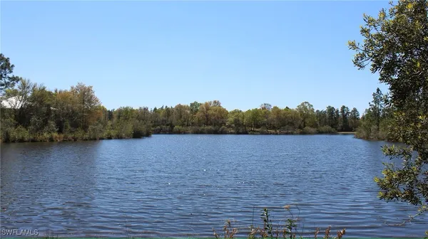 a view of lake and mountain
