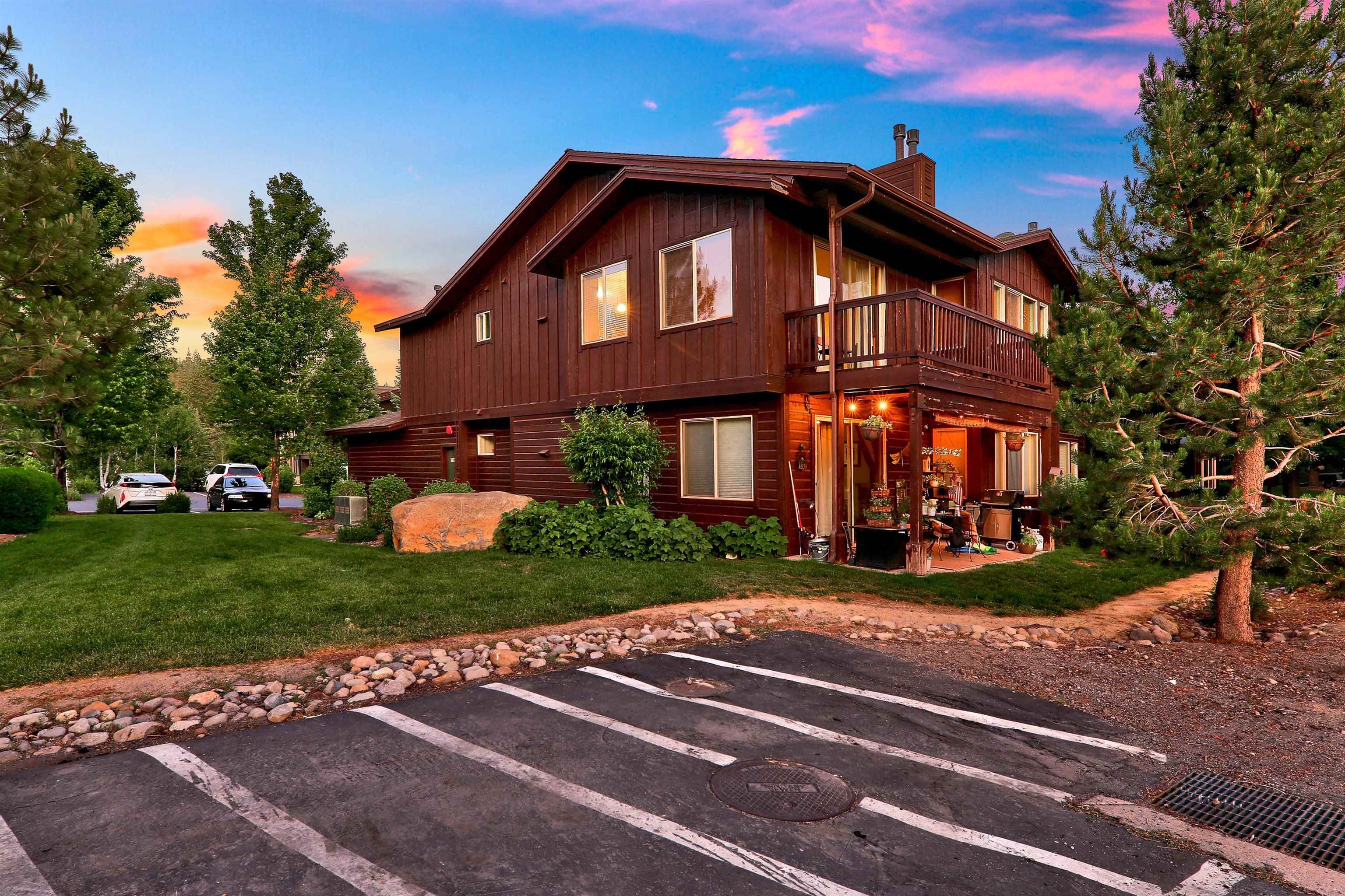 10592 Boulders Road, Unit 8 Truckee, CA 96161 - Photo 22 of 27 a front view of a house with a yard