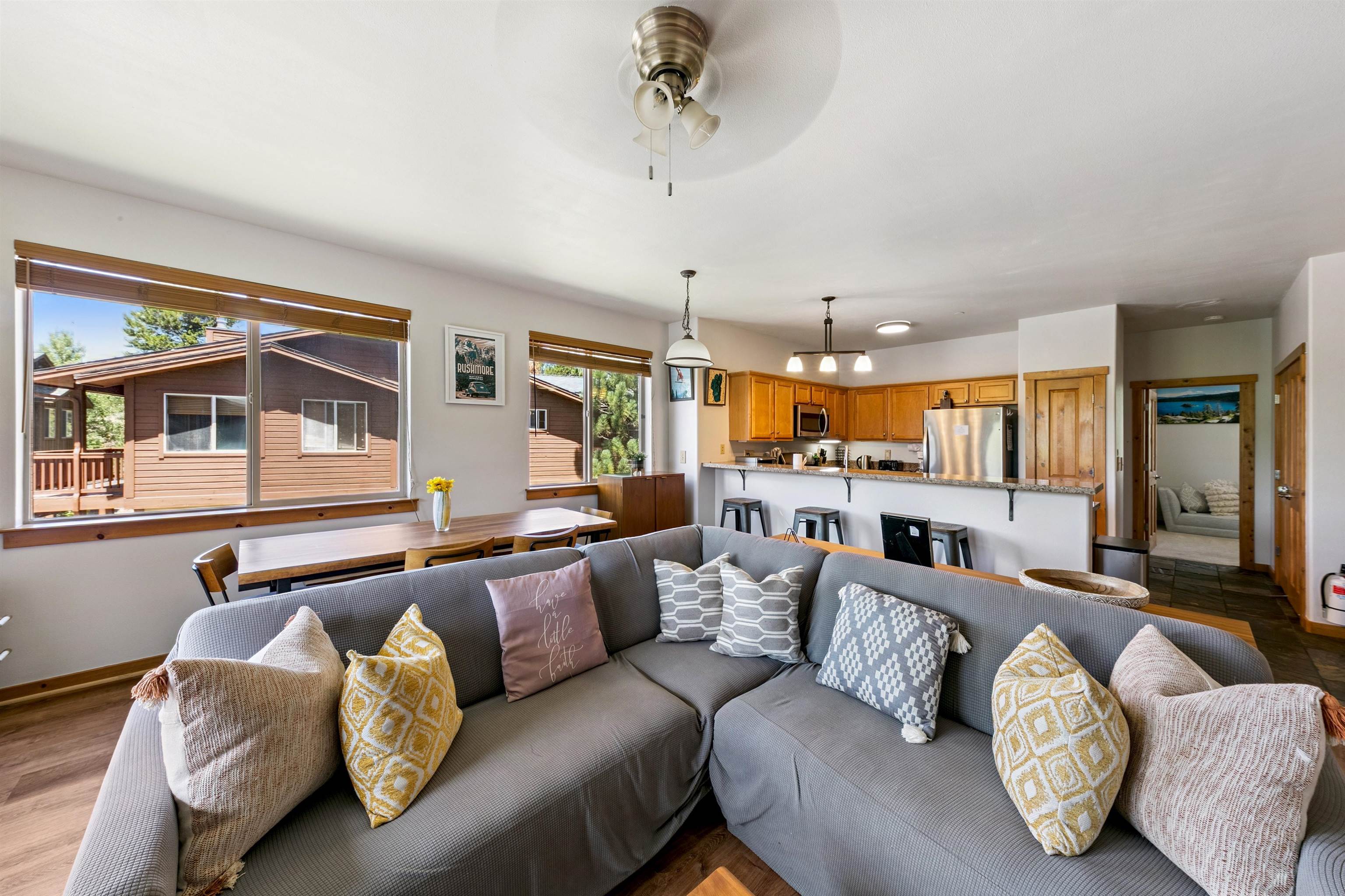 10592 Boulders Road, Unit 8 Truckee, CA 96161 - Photo 5 of 27 a living room with furniture and a large window