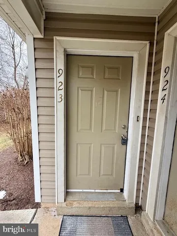 a view of front door