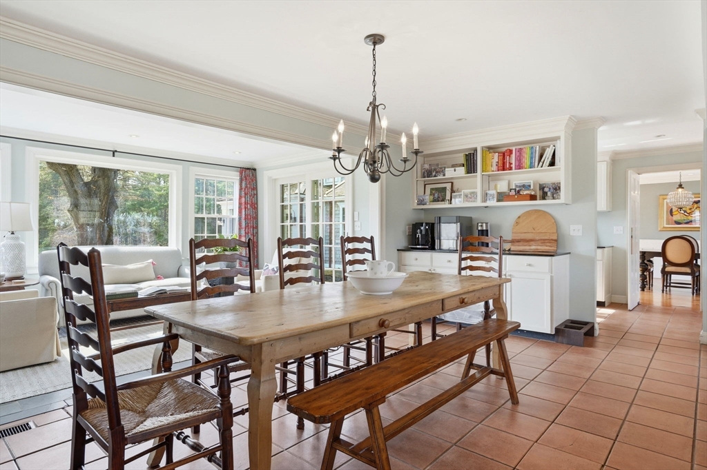 65 Partridge Road Duxbury, MA 02332 - Photo 23 of 42 a dining room with furniture and wooden floor