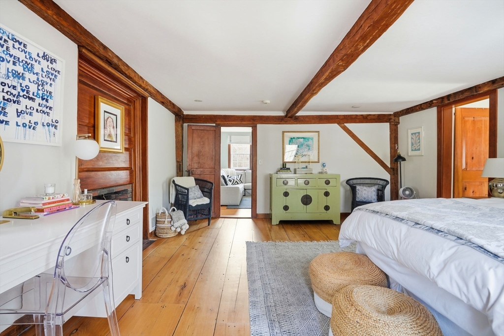 65 Partridge Road Duxbury, MA 02332 - Photo 36 of 42 a bedroom with furniture and a large window