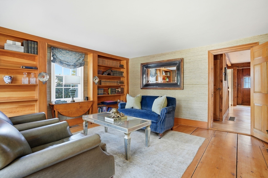65 Partridge Road Duxbury, MA 02332 - Photo 6 of 42 a living room with furniture and a floor to ceiling window