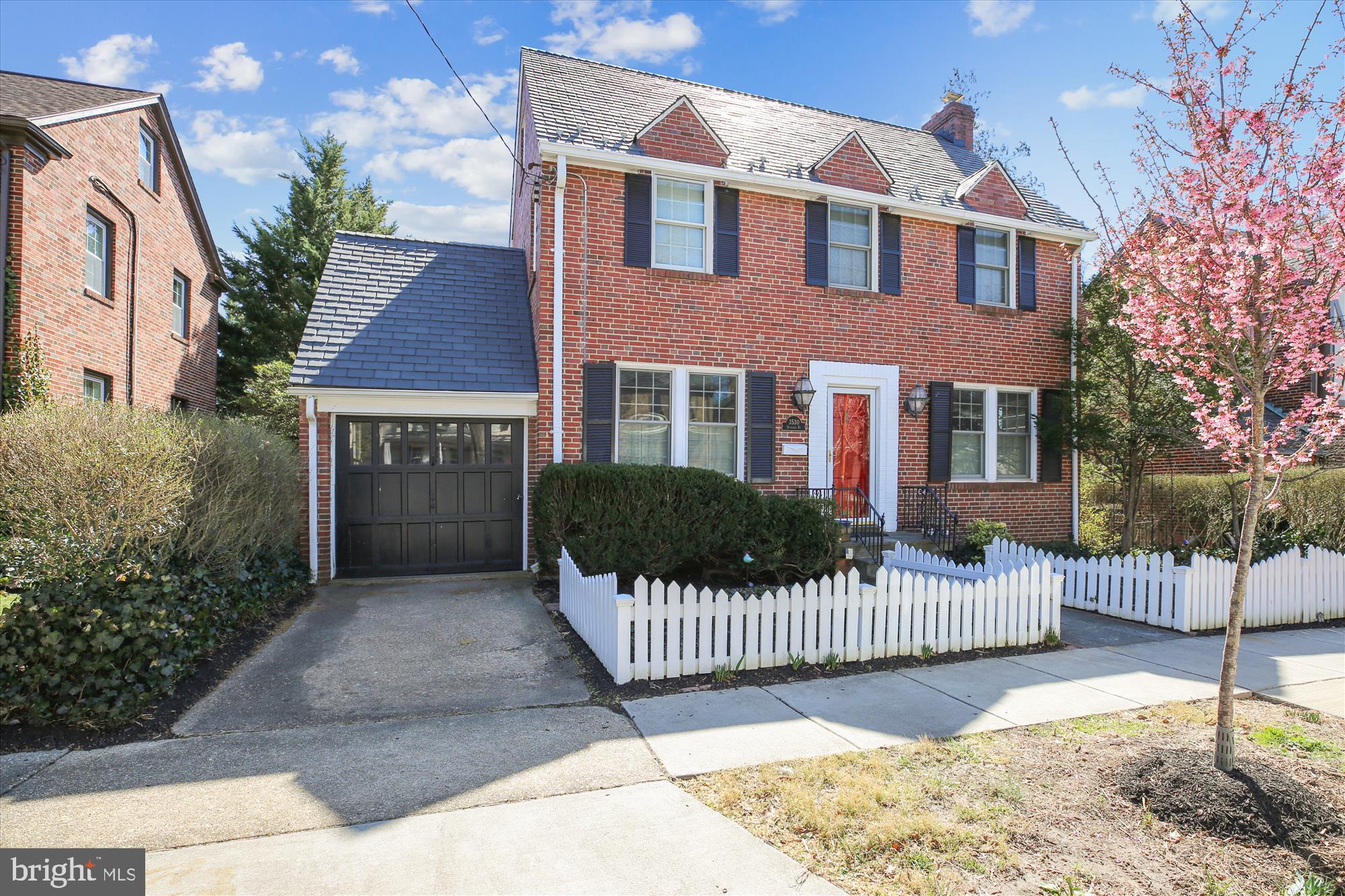 3530 Quesada Street Northwest Washington, DC 20015 - Photo 2 of 54 a view of a house with a wooden fence