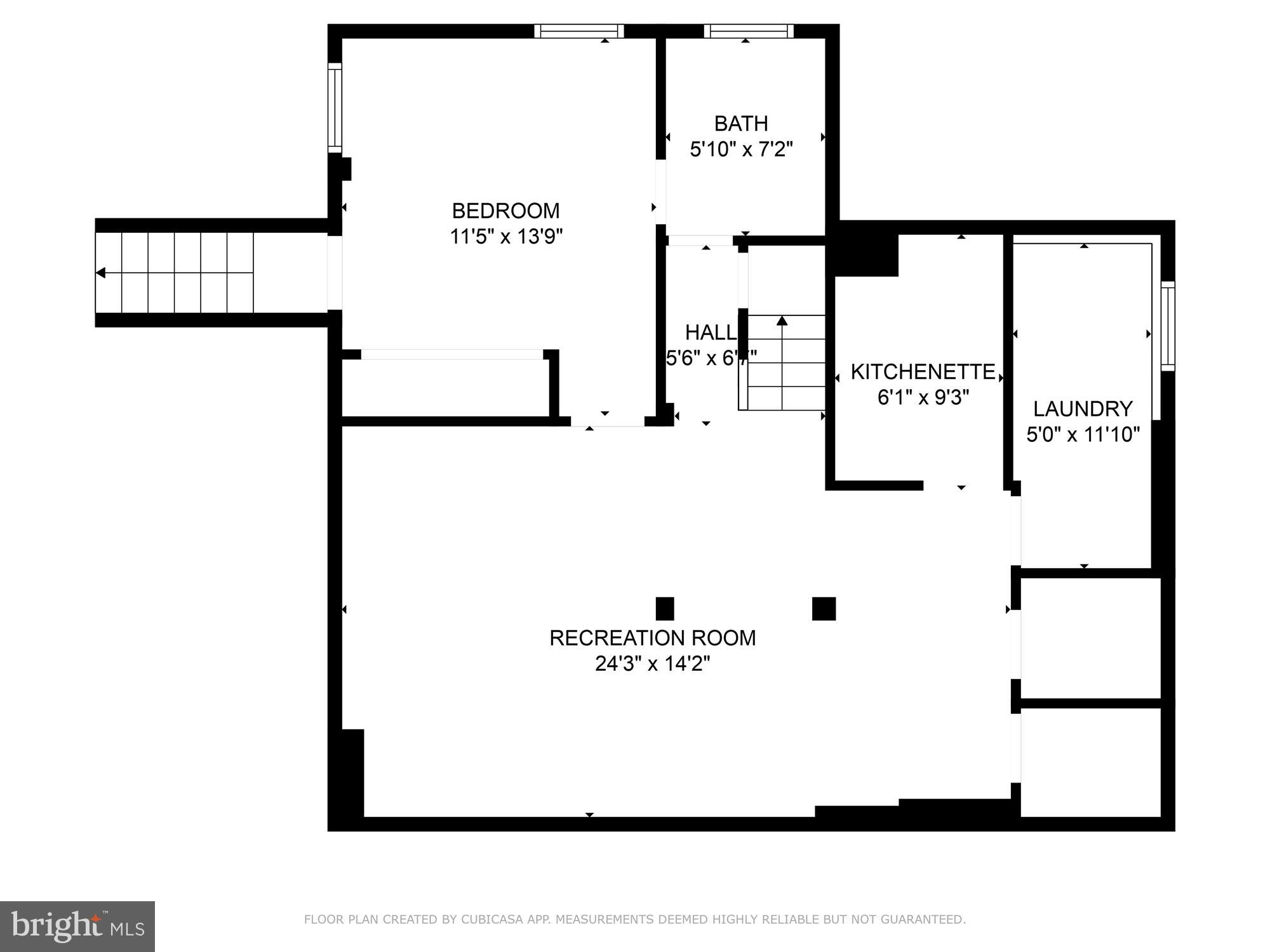 3530 Quesada Street Northwest Washington, DC 20015 - Photo 54 of 54 Lower Level Floor Plan