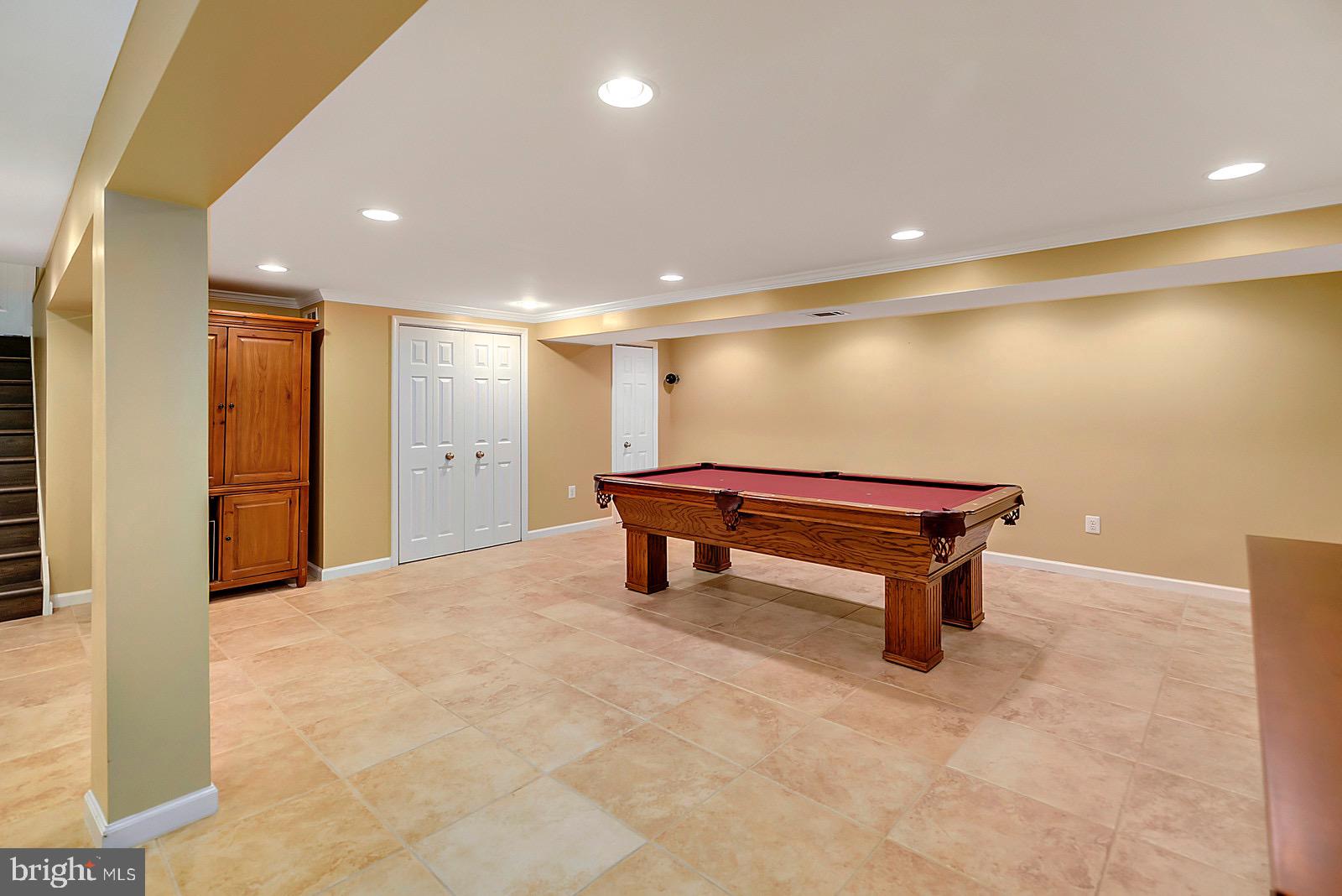 8804 Side Saddle Road Springfield, VA 22152 - Photo 27 of 37 Basement Recreational Area