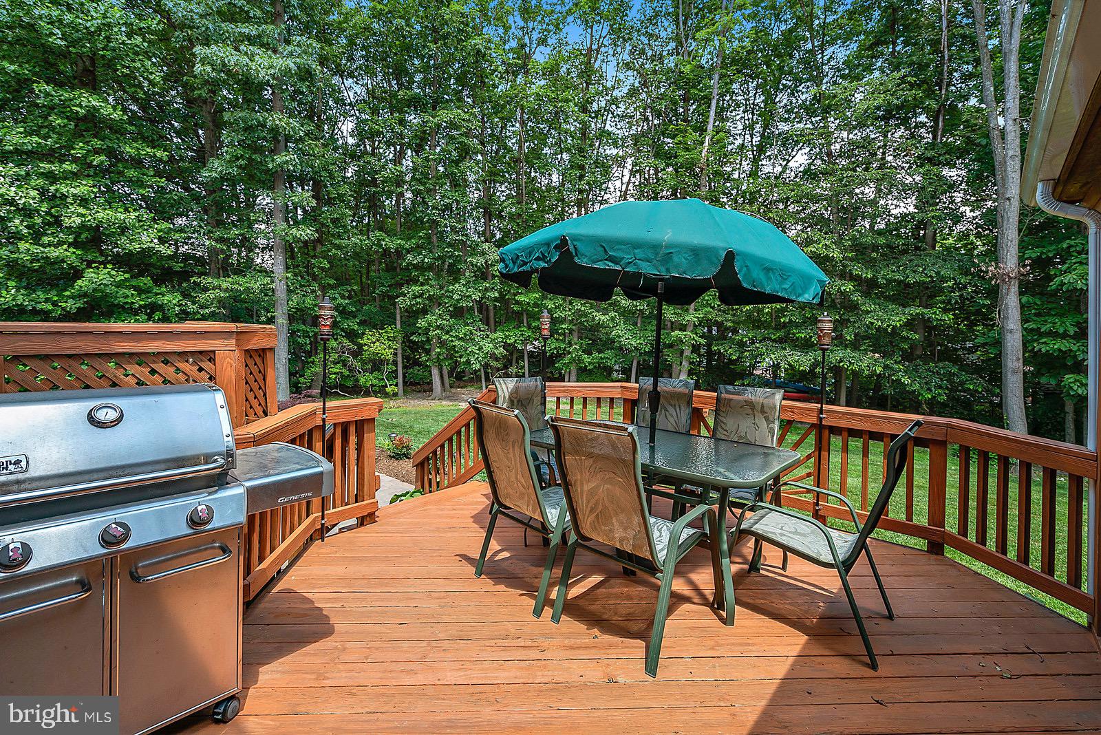 8804 Side Saddle Road Springfield, VA 22152 - Photo 31 of 37 Upper Level Open Deck/Porch Area
