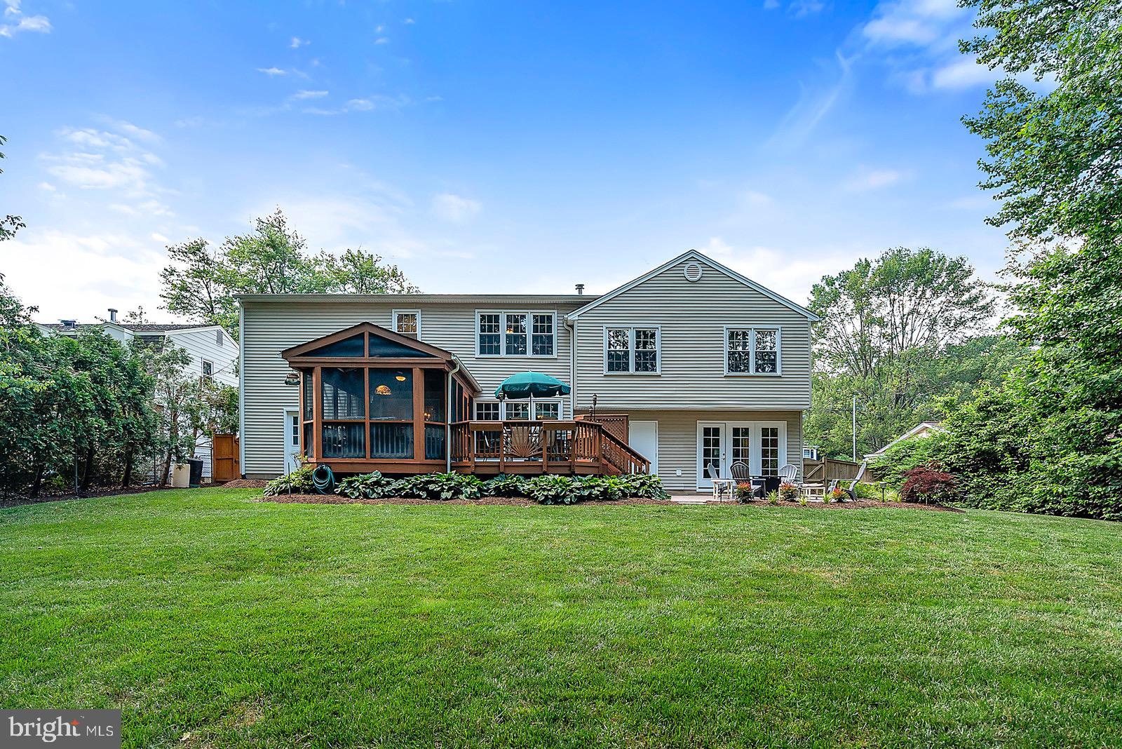8804 Side Saddle Road Springfield, VA 22152 - Photo 33 of 37 Fully Landscaped & Fenced-In Backyard