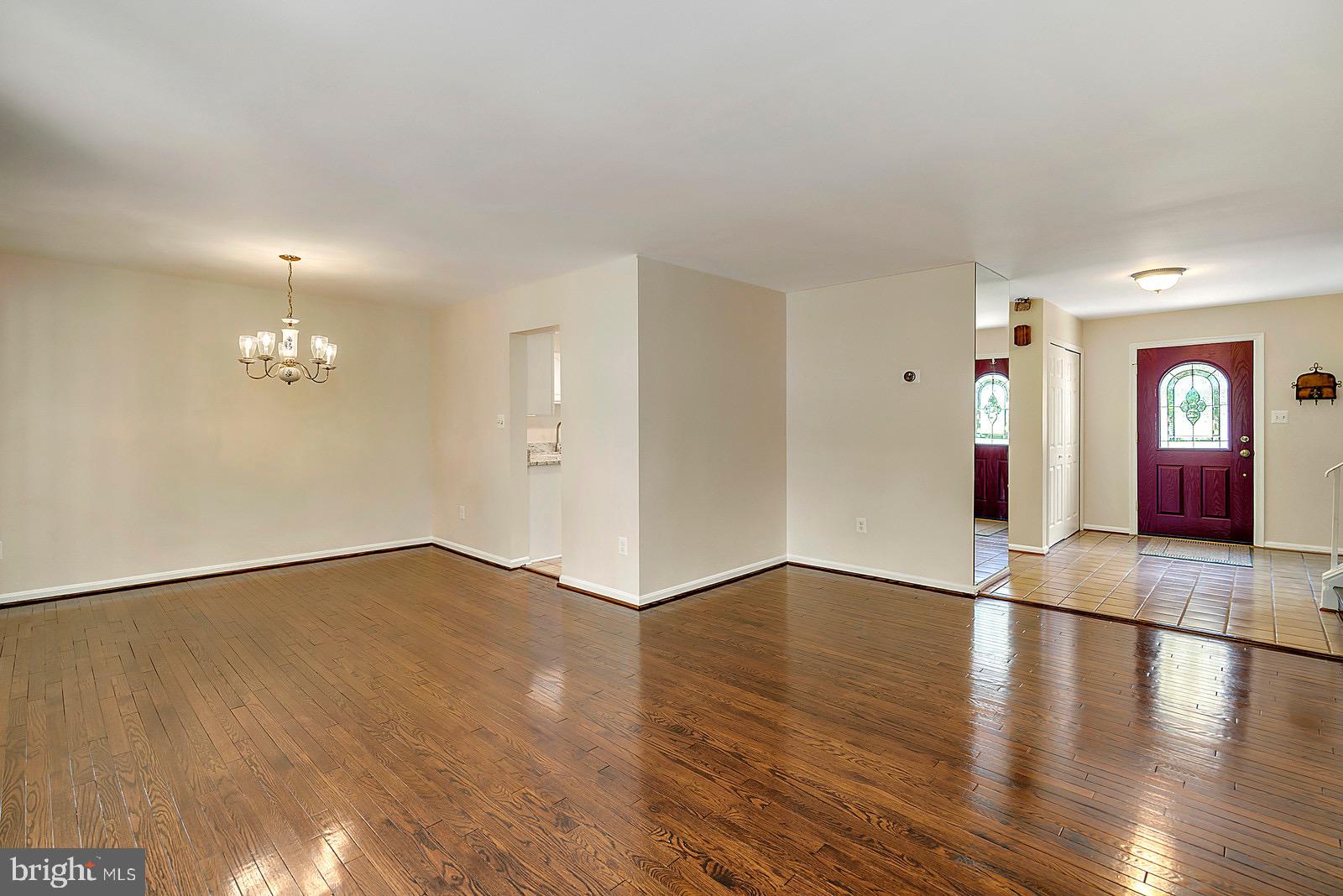 8804 Side Saddle Road Springfield, VA 22152 - Photo 8 of 37 Living & Dining Rooms w/Access to Kitchen