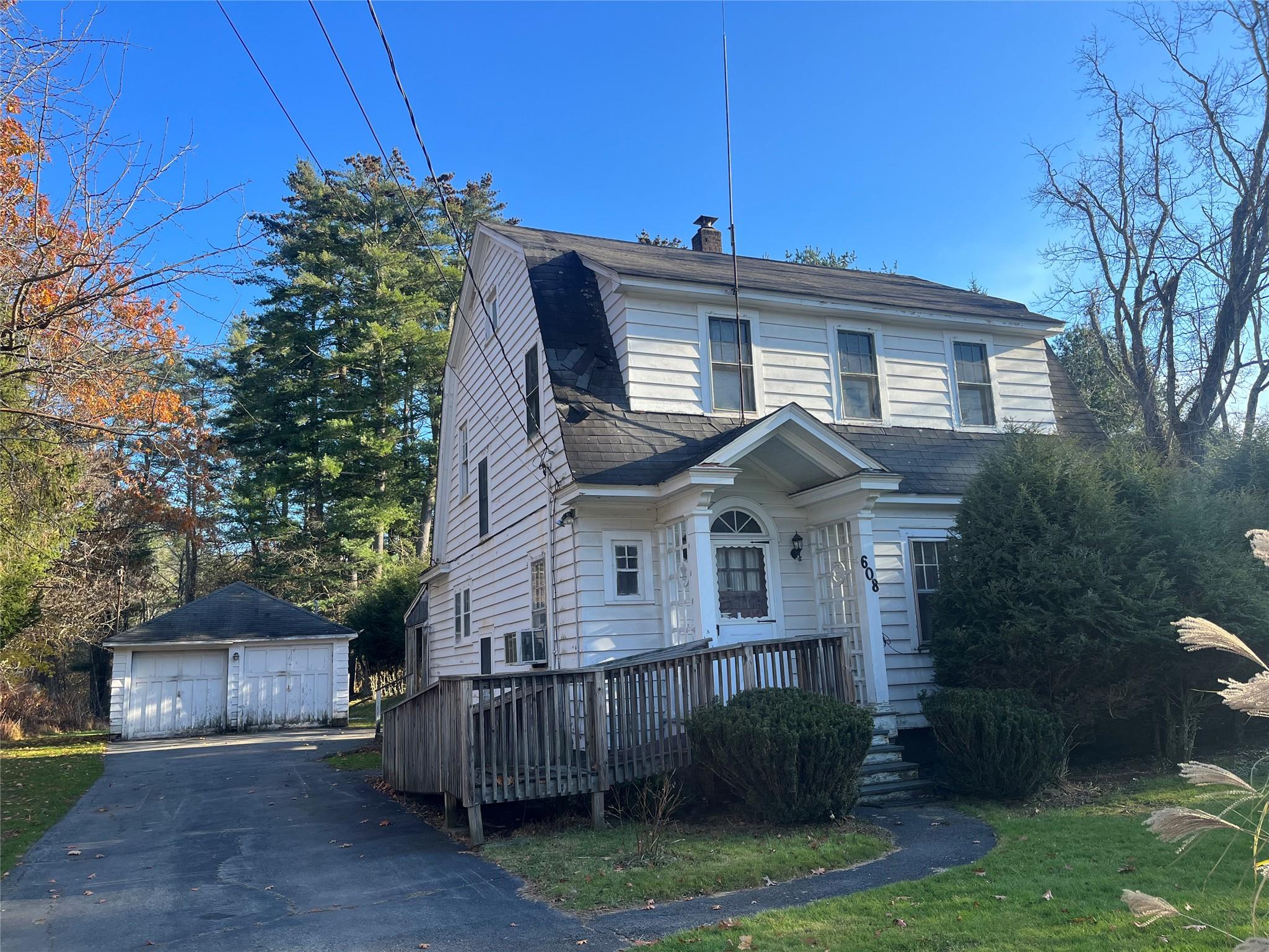 608 State Rte 55 Eldred, NY 12732 - Photo 1 of 1 a front view of a house with garden