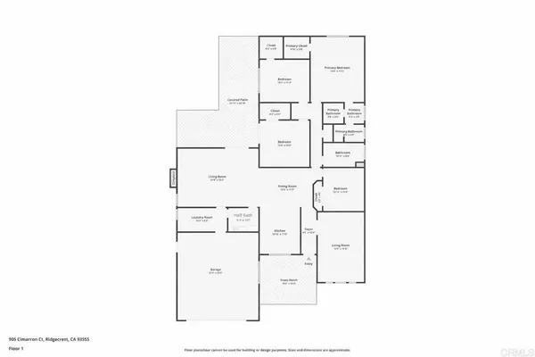 $349,000 | 905 Cimarron Court, Ridgecrest, CA 93555
