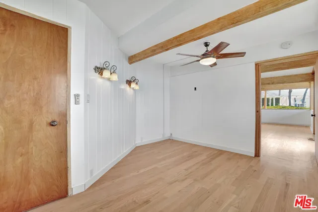 a view of a storage room