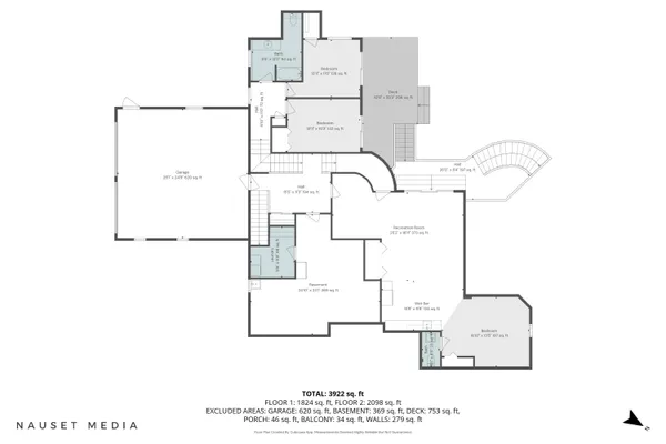 a picture of a floor plan
