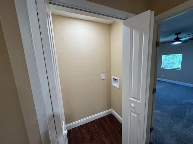 727 East 3rd Street McGregor, TX 76657 - Photo 17 of 24 Laundry closet outside of primary bedroom