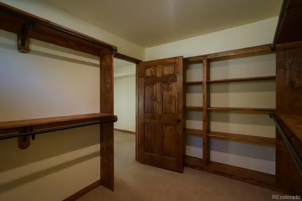 a view of walk in closet