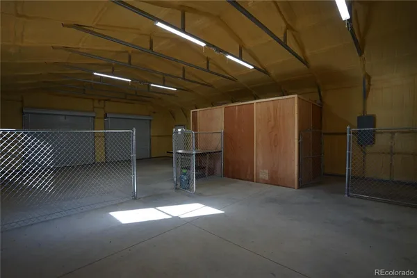 a view of empty room with stairs