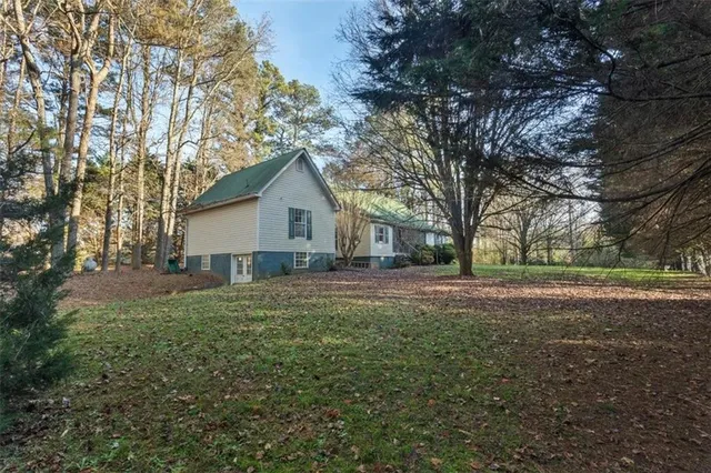 a view of outdoor space and yard