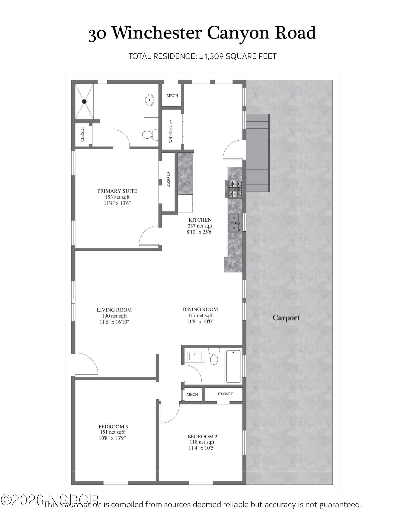 30 Winchester Canyon Road, Unit 83 Goleta, CA 93117 - Photo 19 of 19 Floor Plan