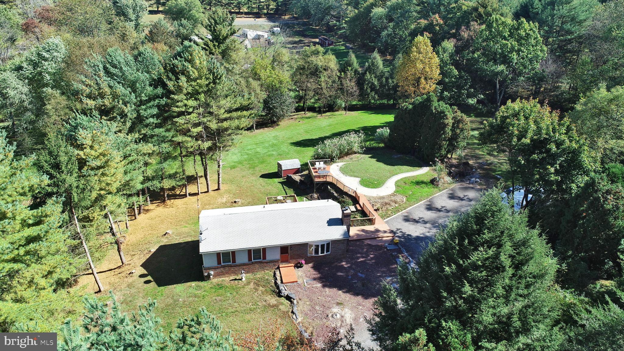 1817 Susquehanna Hall Road Whiteford, MD 21160 - Photo 38 of 57 Aerial View of Home & 3 Acres