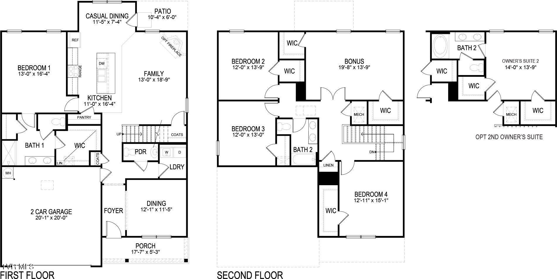 804 Pinhoti Street Johnson City, TN 37604 - Photo 29 of 29 Salem Floor Plan Horton E