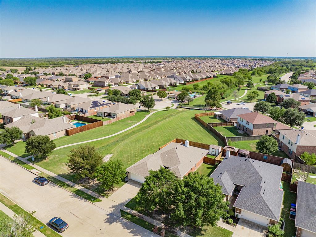 an aerial view of a