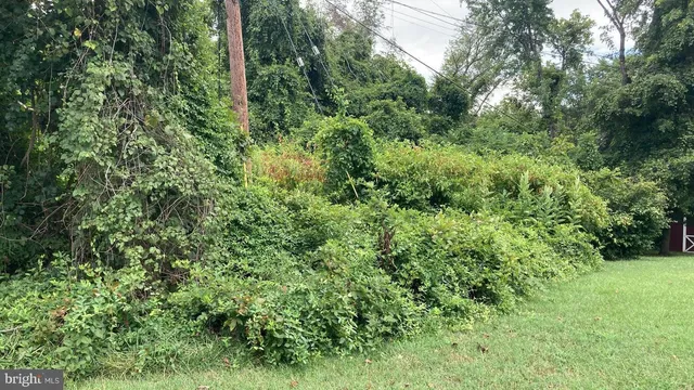 an aerial view of residential house with outdoor space