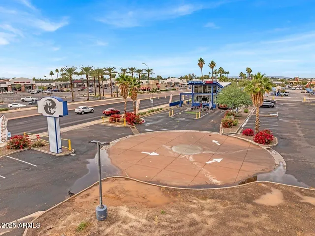 a view of a swimming pool