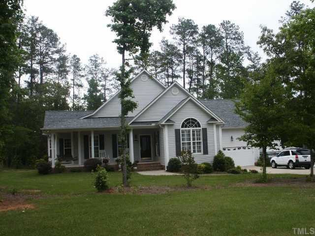 385 Natalie Drive Raleigh, NC 27603 - Photo 1 of 1 INVITING VIEW OF FRONT OF HOME, NOTE EXTRA PARKING PAD FOR BOAT OR RV Exterior Front