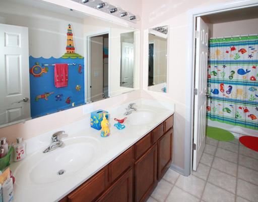 13523 Marigold Road Plainfield, IL 60544 - Photo 12 of 16 a bathroom with a sink a vanity and a bathtub