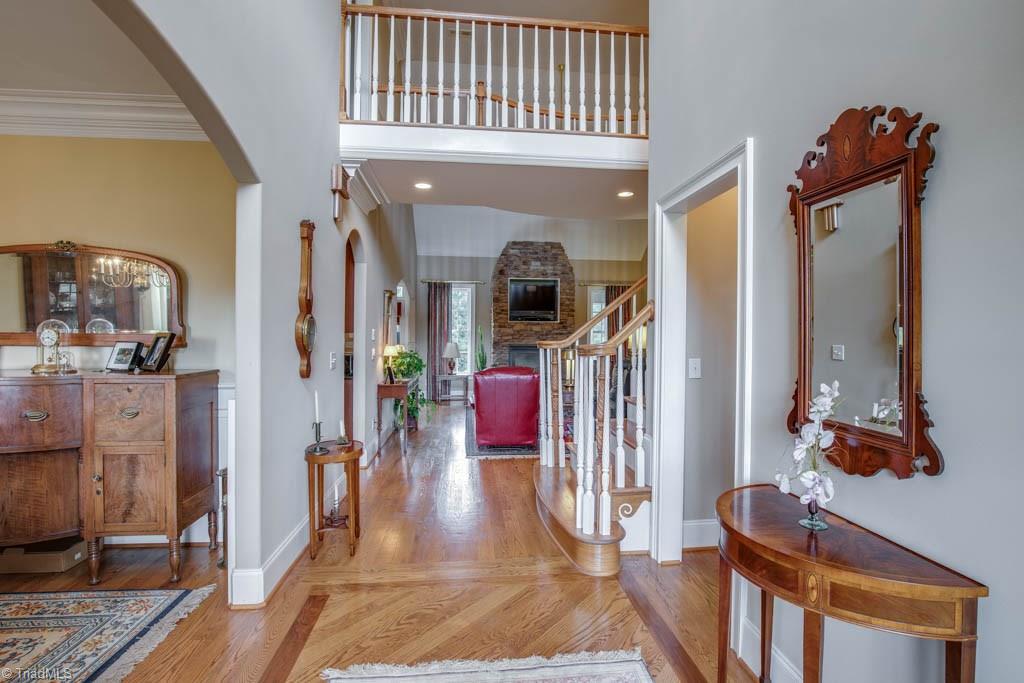 190 Baltimore Downs Road Advance, NC 27006 - Photo 2 of 30 2-story Foyer with beautiful hardwood flooring