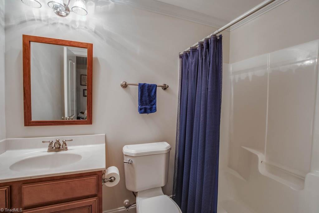 190 Baltimore Downs Road Advance, NC 27006 - Photo 22 of 30 Full bath attached to 4th bedroom in basement
