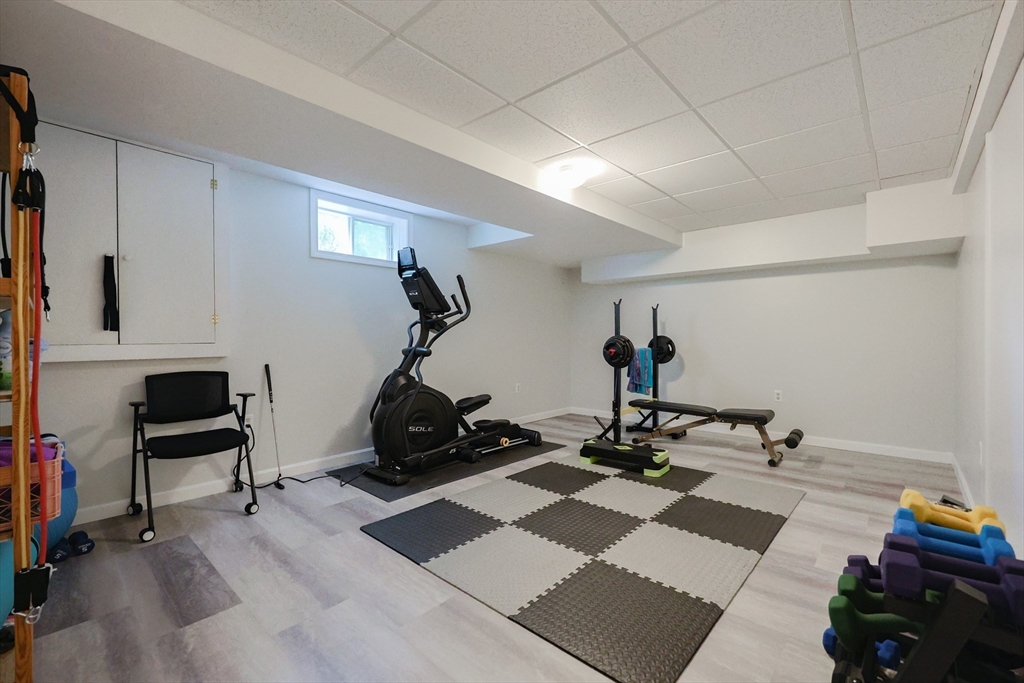 10 Grover Road Ashland, MA 01721 - Photo 35 of 41 a room with gym equipment and gym equipment