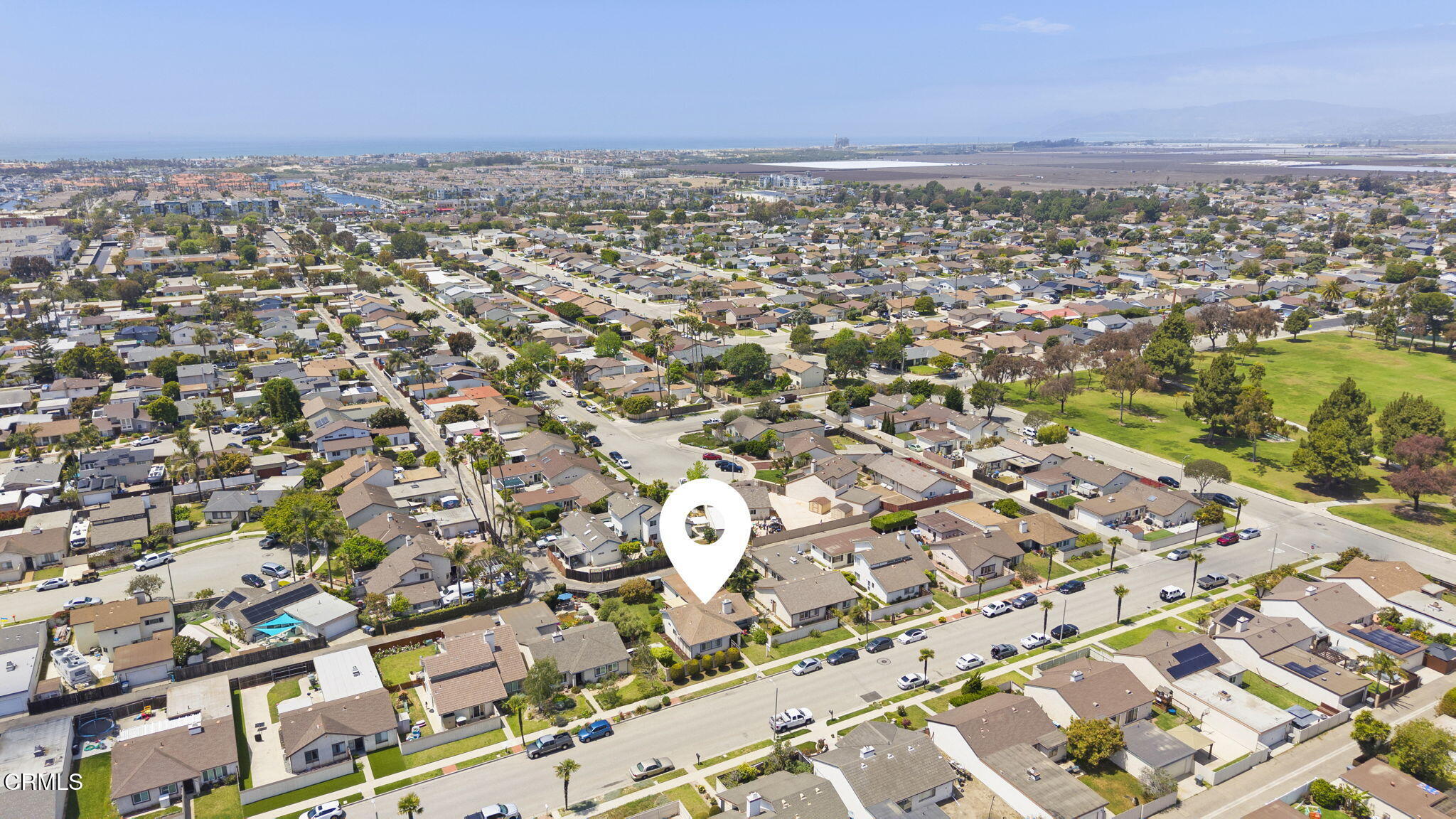 1711 Masthead Drive Oxnard, CA 93035 - Photo 24 of 28 an aerial view of a city with ocean