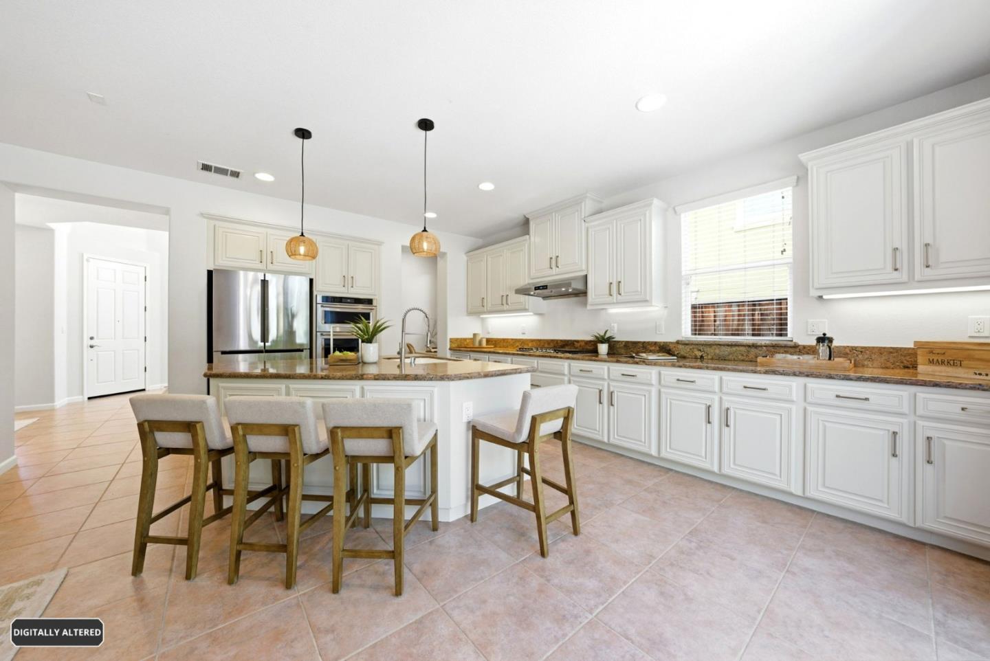 2556 Harlow Lane San Ramon, CA 94582 - Photo 10 of 62 a kitchen with cabinets and chairs