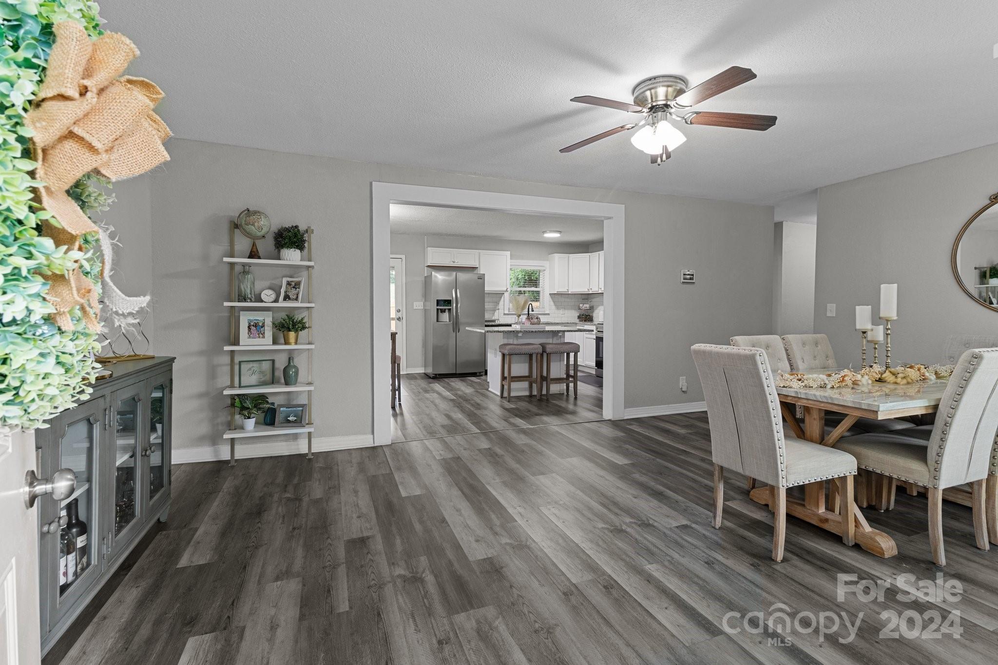 955 Lakeview Road Salisbury, NC 28147 - Photo 4 of 35 a dining room with furniture and wooden floor