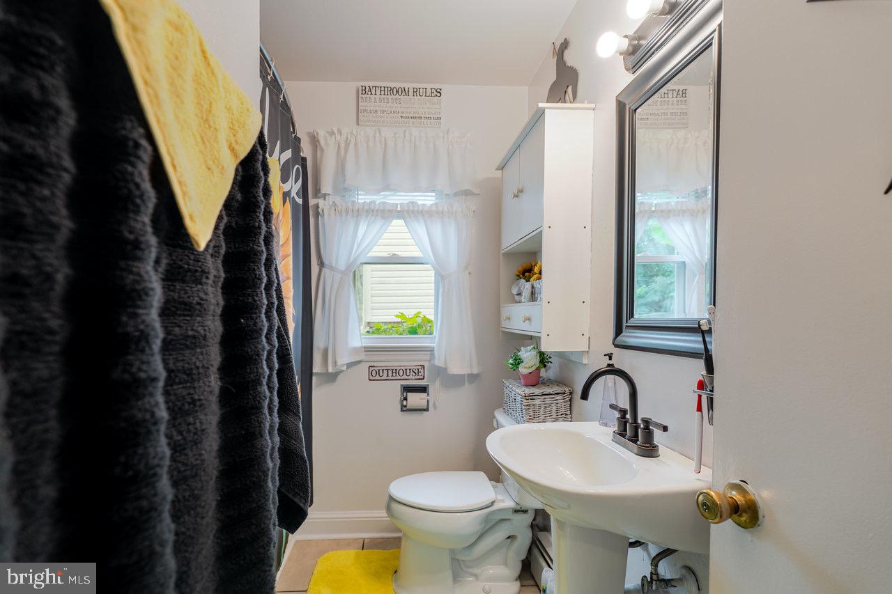 257 Center Street Timberville, VA 22853 - Photo 23 of 73 a bathroom with a sink toilet and shower