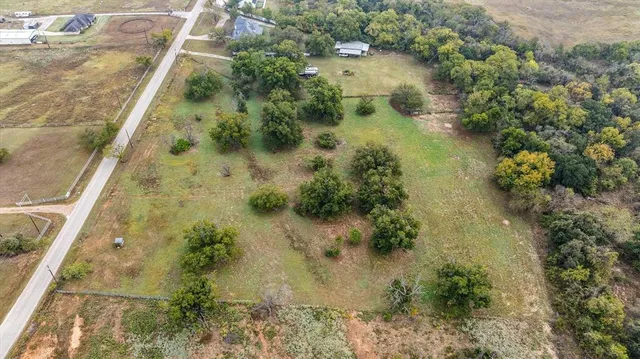 an aerial view of city and lake view