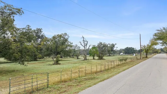 a view of a lake with a tree