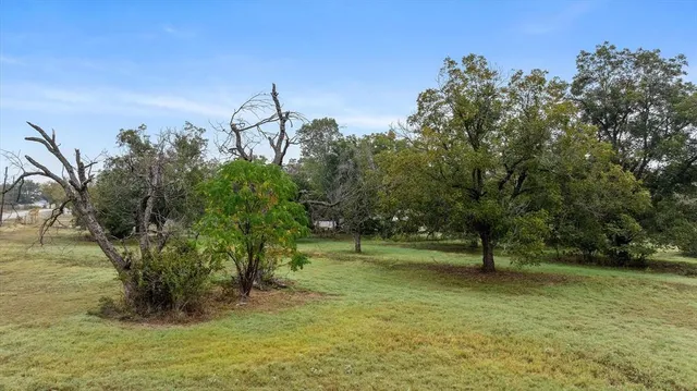 an aerial view of residential building and lake view