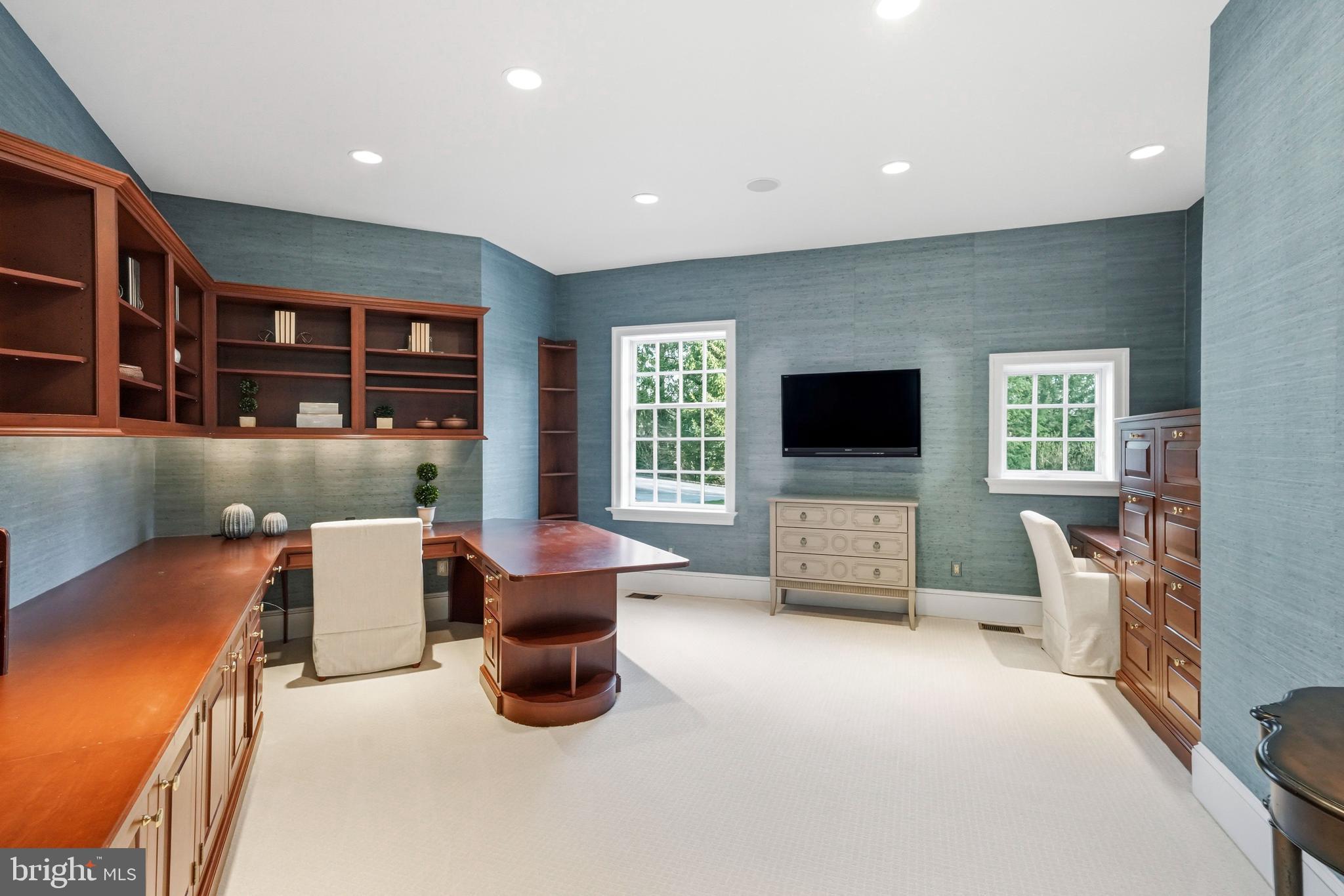 41 Tunbridge Road Haverford, PA 19041 - Photo 35 of 99 main floor office with custom built ins