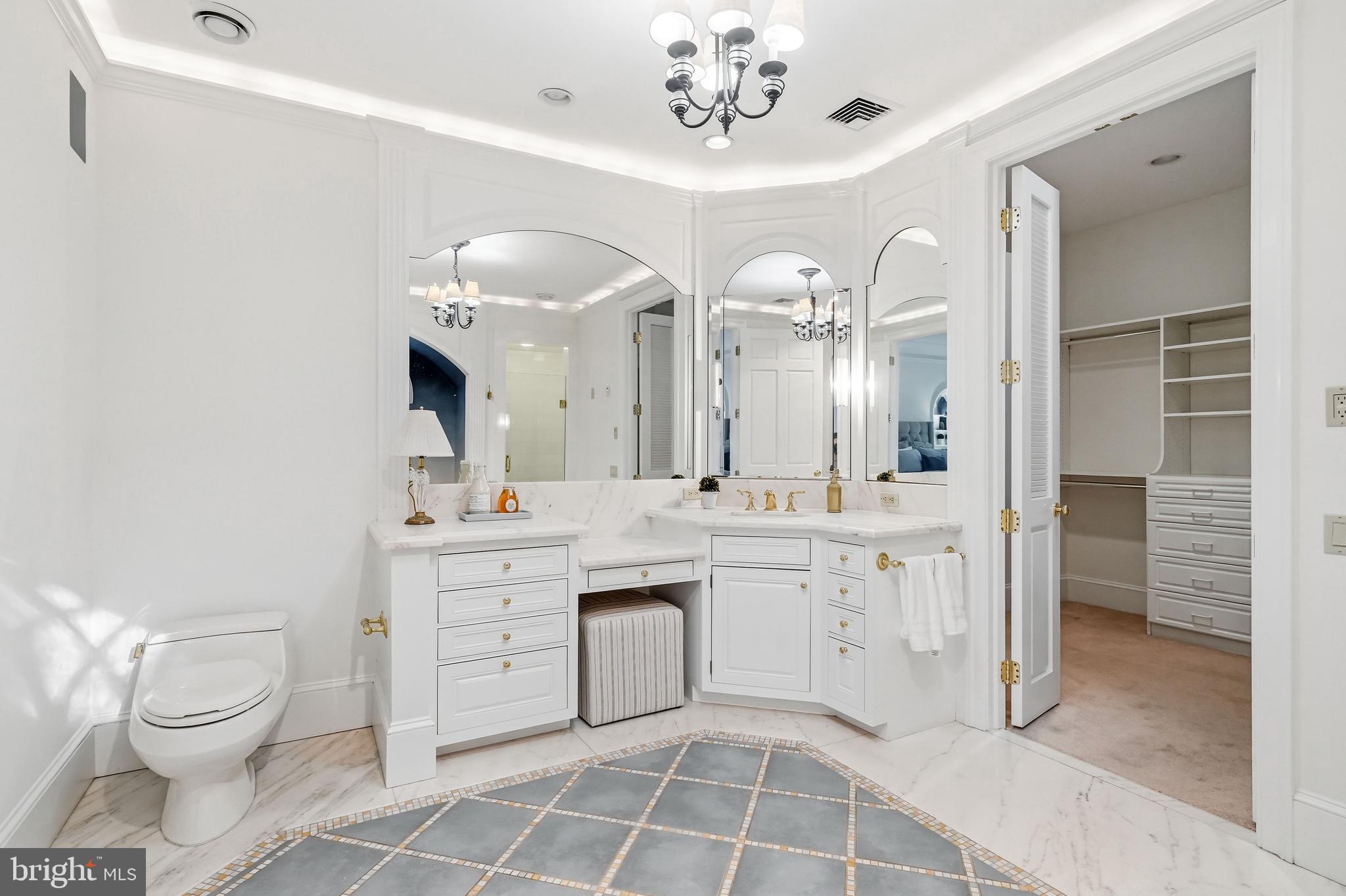 41 Tunbridge Road Haverford, PA 19041 - Photo 43 of 99 primary ensuite bath 1 opens to walk in closet 1