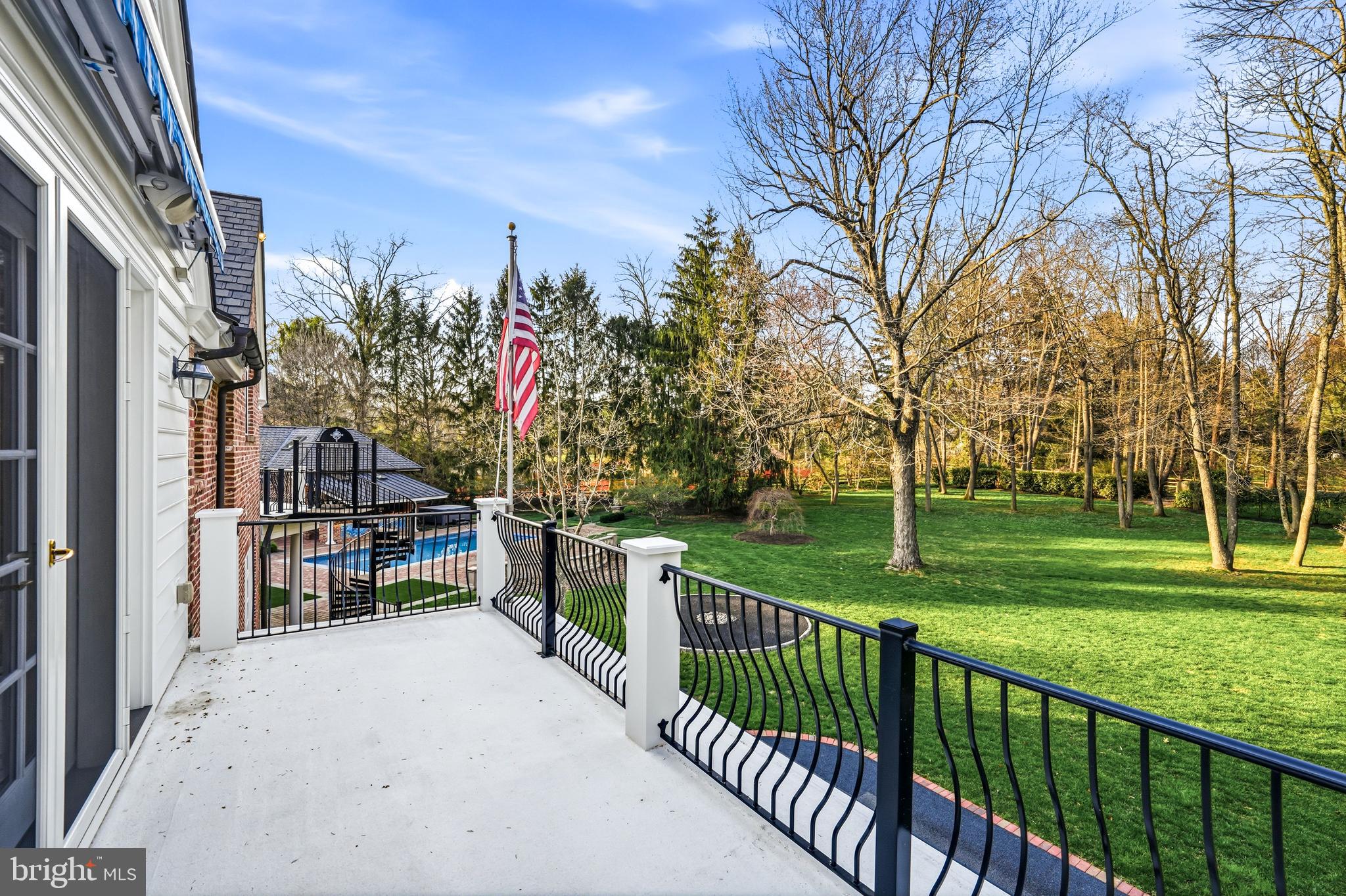 41 Tunbridge Road Haverford, PA 19041 - Photo 58 of 99 balcony off of upper level office and bar room