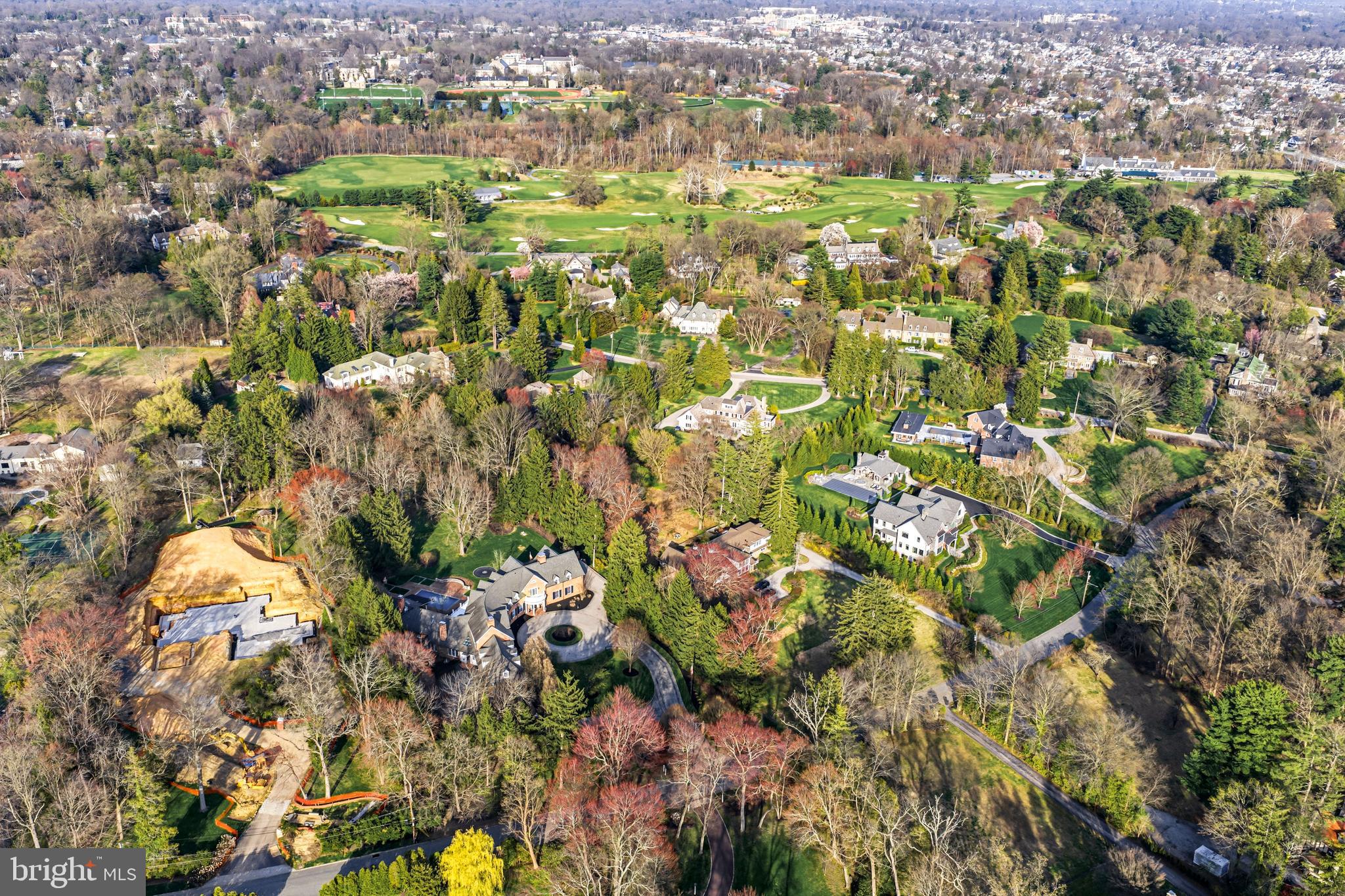 41 Tunbridge Road Haverford, PA 19041 - Photo 8 of 99 aerial view of Merion Golf Estates